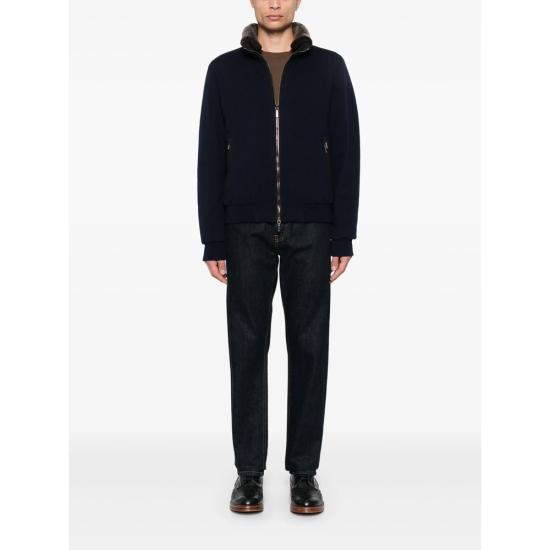 25FW 무레르 BELLATI-MR 벨라티 다운 패디드 자켓 O100097 BELLATI MR NAVY BLUE - MOORER