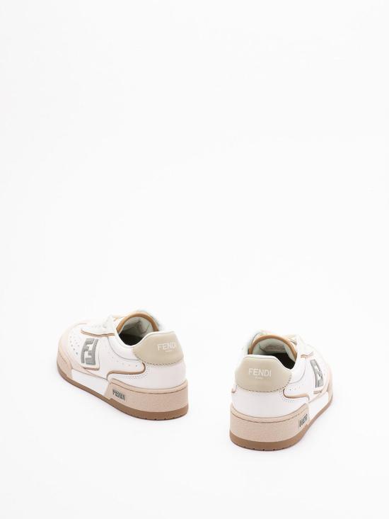 펜디 매치 소프트 레더 스웨이드 스니커즈 8E8670ASB2F1RUX None - FENDI