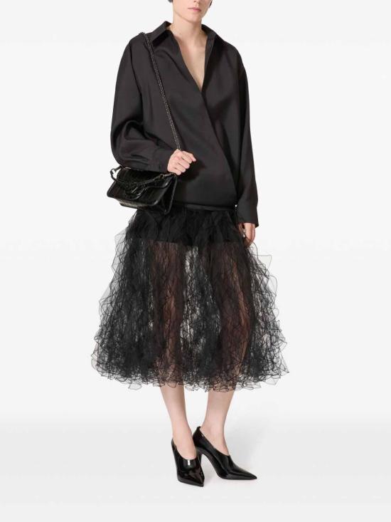  발렌티노 가라바니 셔츠 5B0AB6T58Y10NO Black - VALENTINO GARAVANI