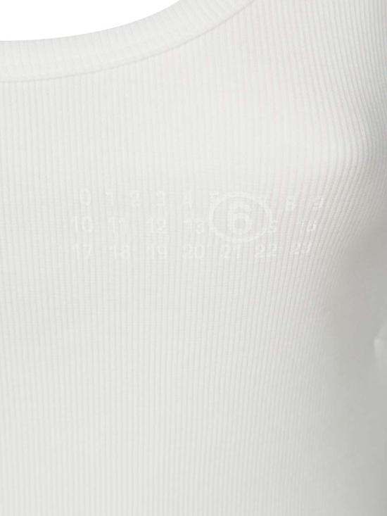  MM6 메종마르지엘라 민소매 티셔츠 S52NL0070M20054001 White - MM6 MAISON MARGIELA
