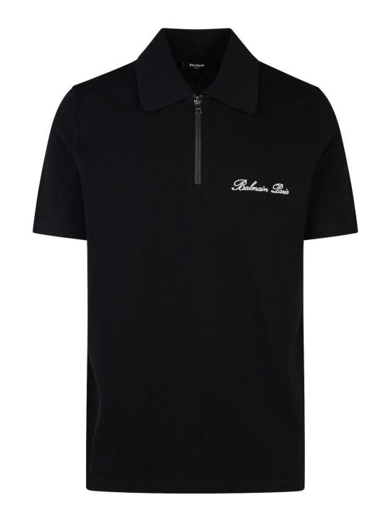 25FW 발망 폴로 티셔츠 DH1GC028BC78EAB Black