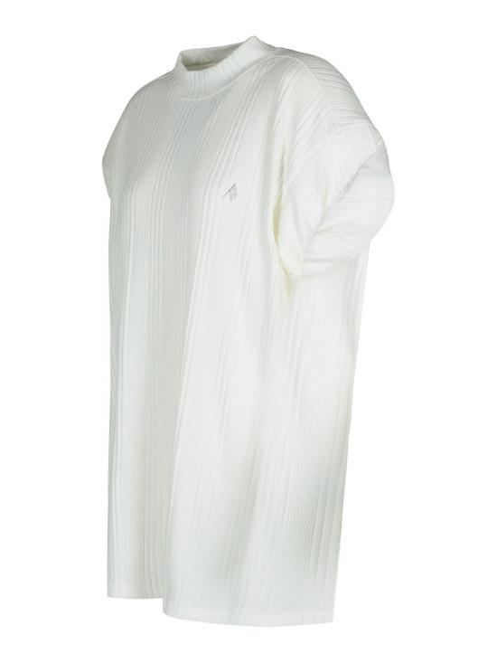 25FW 디 아티코 반팔 티셔츠 247WCT182J048001 White - THE ATTICO