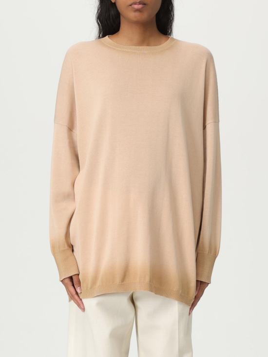 25FW 파비아나 필리피 내추럴 컬러 코튼 스웨터 MAD275F104L347 1261 Sand