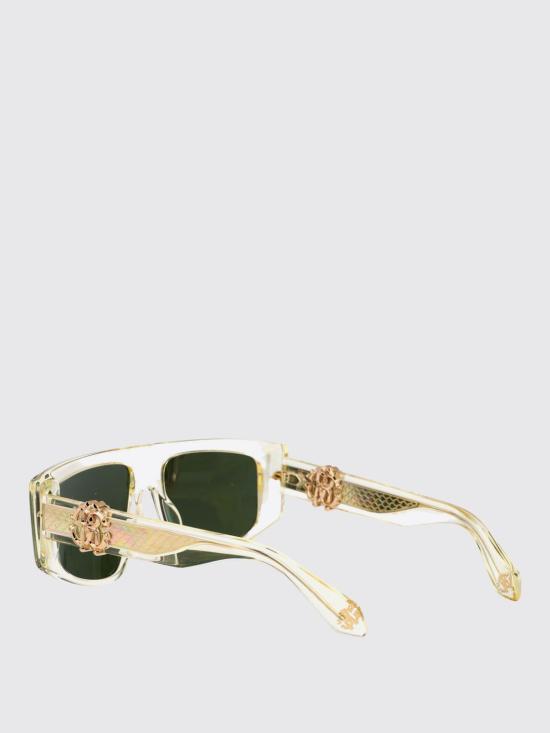 25FW 로베르토 카발리 선글라스 SRC038M GIALLO Transparent - ROBERTO CAVALLI
