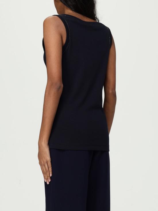 25FW 파비아나 필리피 민소매 티셔츠 JED265F150L180 5146 Blue - FABIANA FILIPPI