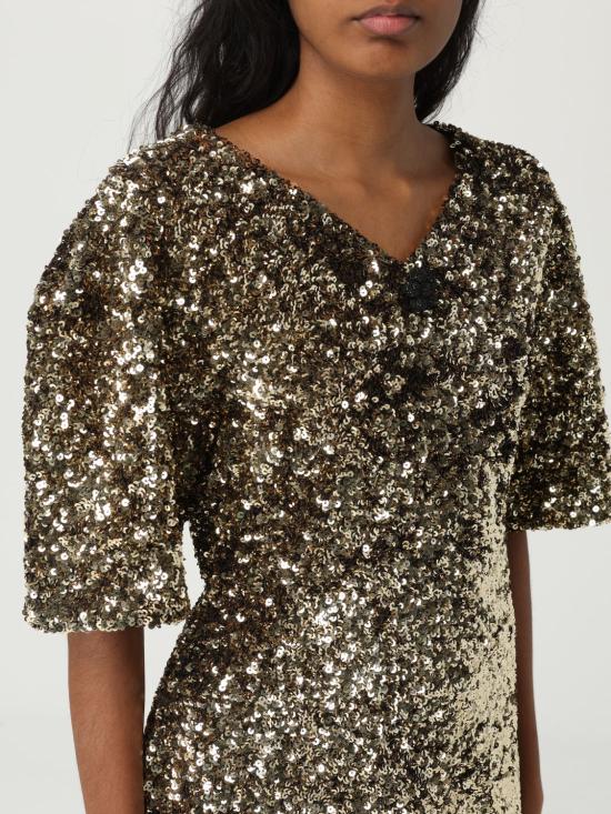 25FW 마크제이콥스 미디 원피스 2S5RDR001K14 710 Gold - MARC JACOBS