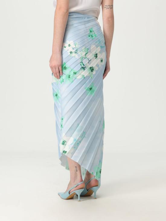 25FW 핑코 롱 스커트 104678A2F2 ABB Gnawed Blue - PINKO