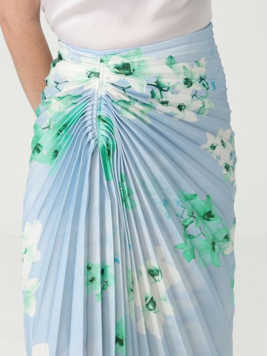 25FW 핑코 롱 스커트 104678A2F2 ABB Gnawed Blue - PINKO