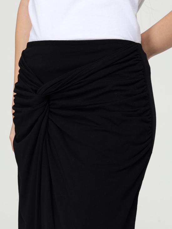 25FW 로테이트 스커트 112878 100 Black - ROTATE