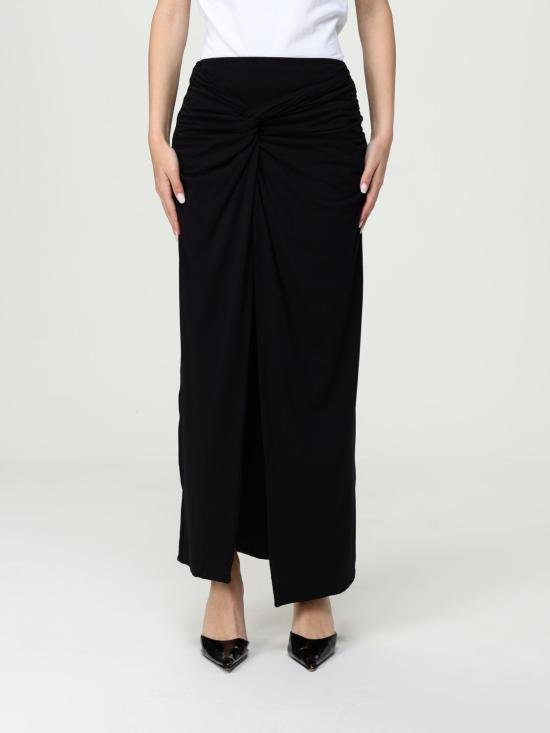 25FW 로테이트 스커트 112878 100 Black