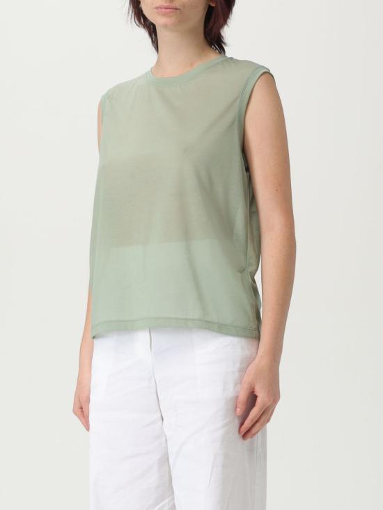 25FW 빅토리아 베컴 민소매 티셔츠 1125JTS006164A WASABI Green - VICTORIA BECKHAM