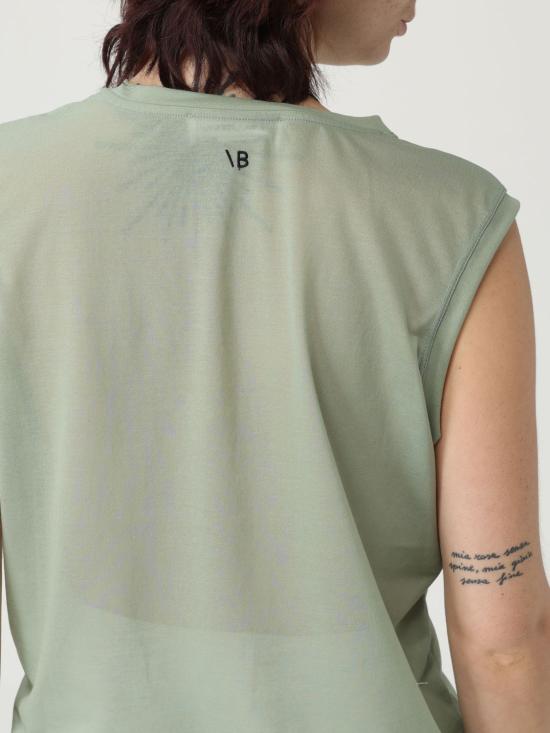 25FW 빅토리아 베컴 민소매 티셔츠 1125JTS006164A WASABI Green - VICTORIA BECKHAM