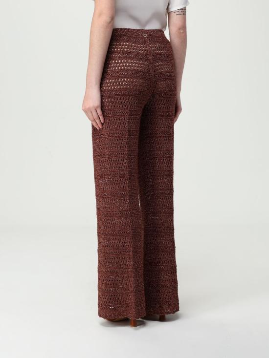 25FW 트윈셋 팔라초 팬츠 251TT3196 12450 Bronze - TWINSET