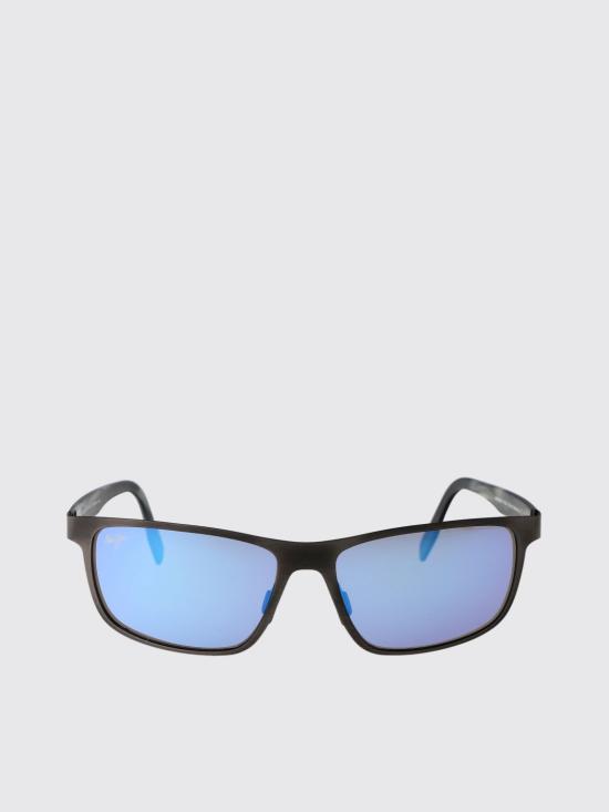 26SS 마우이짐 선글라스 B606 14 14 14 BLUE HAWAII ANEMONE BRUSHED DARK GUNMETAL Grey - MAUI JIM