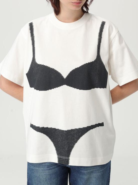 25SS 마크제이콥스 반팔 티셔츠 2S5RTP050C21 100 White - MARC JACOBS