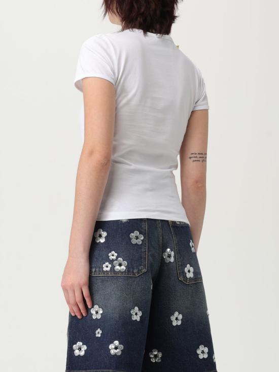 25FW 마크제이콥스 반팔 티셔츠 2S5RTP025C07 100 White - MARC JACOBS