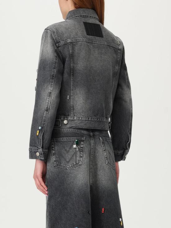 25FW 마크제이콥스 데님 자켓 2S5RJC015D02 011 Black - MARC JACOBS