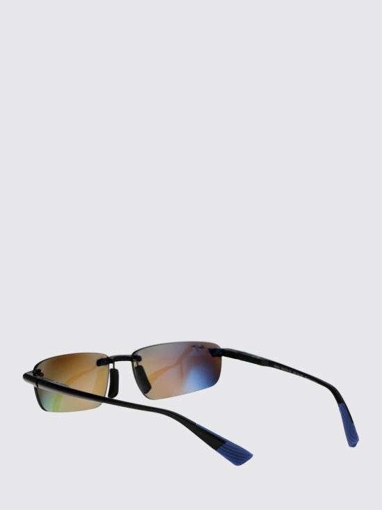 26SS 마우이짐 선글라스 B630 02 02 BLUE HAWAII ILIKOU SHINY BLACK W Blue - MAUI JIM