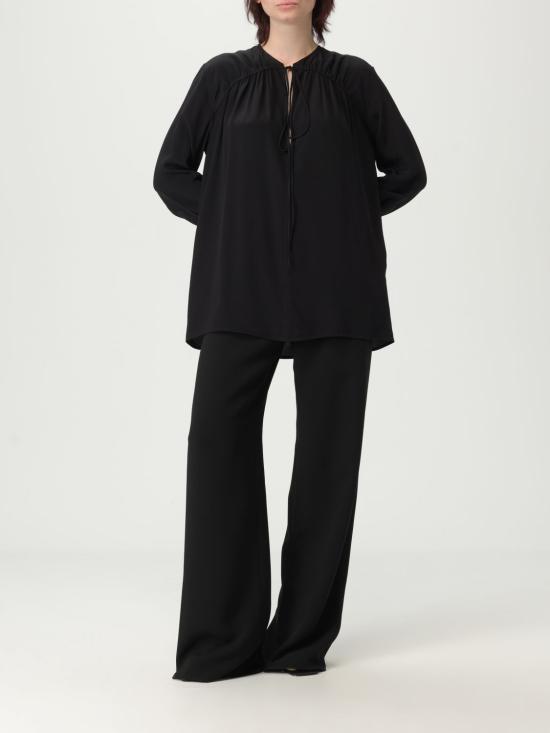 25FW 빅토리아 베컴 긴팔 티셔츠 1125WSH006014A Black - VICTORIA BECKHAM