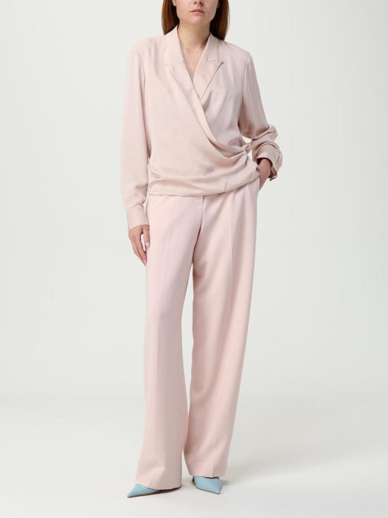 25FW 띠어리 스트레이트 팬츠 O1109202 Q2D Pink - THEORY