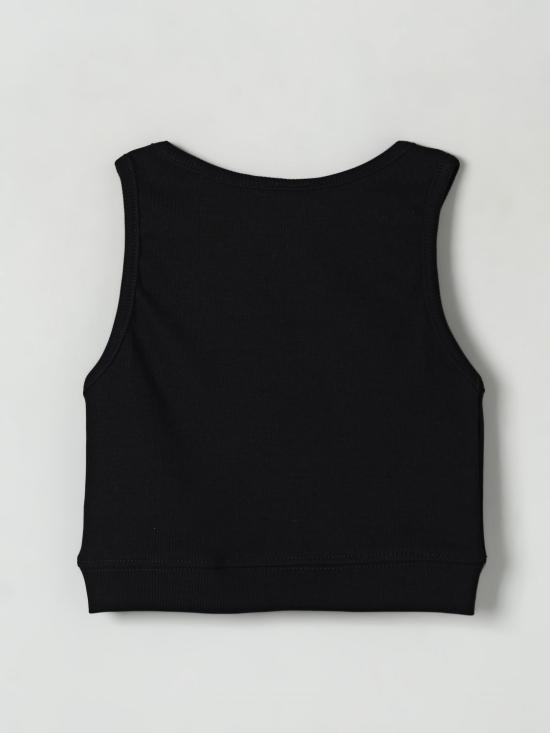 25SS [키즈] 디스클레이머 티셔츠 25EDK58537 NERO Black - DISCLAIMER