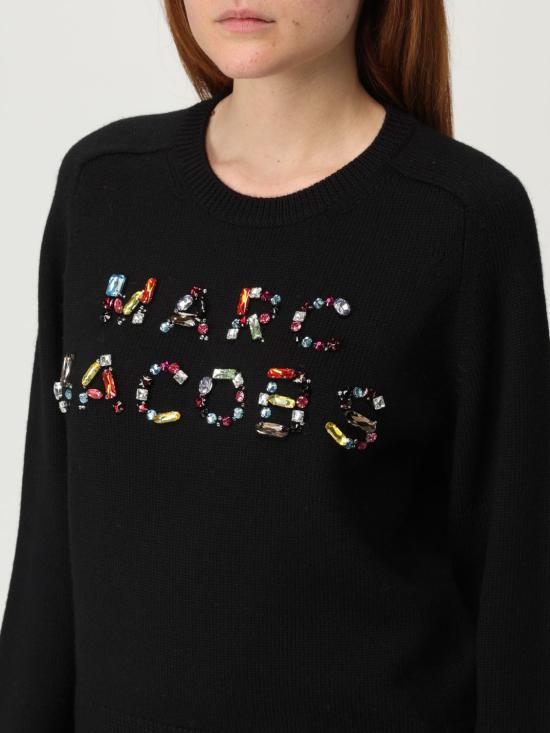 25SS 마크제이콥스 스웨터 2S5RTP001K26 001 Black - MARC JACOBS