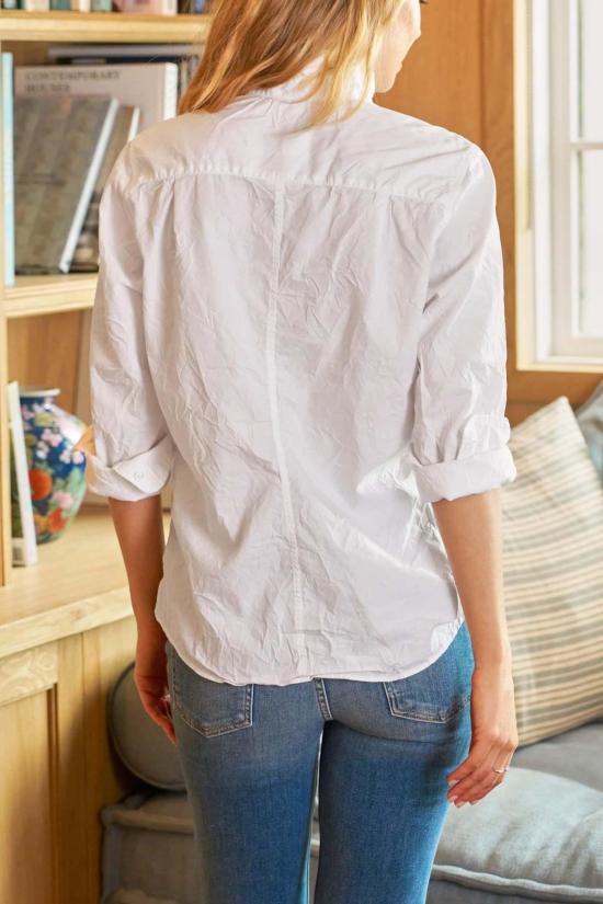  프랭크 앤 에일린 셔츠 프랭크 & 아일린 배리 화이트 크링클 셔츠 화이트 - FRANK & EILEEN