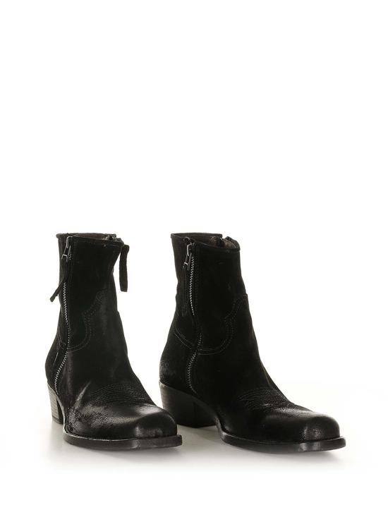  킵 부츠 7740CAM01CAMOSCIOOLDNERO BLACK - KEEP