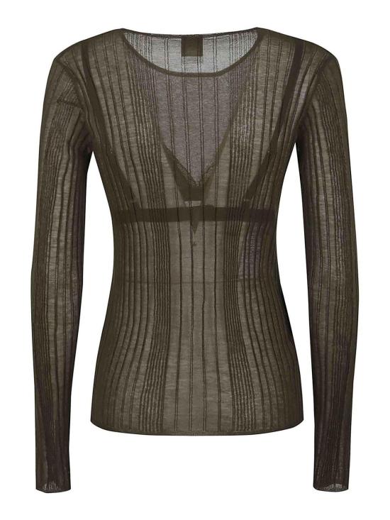  핑코 블라우스 102977A1NDX18 Dark Green - PINKO