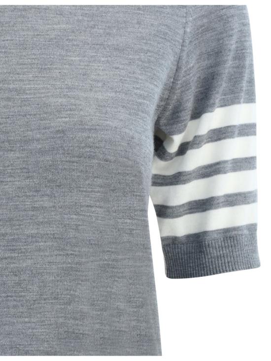 26SS 톰브라운 터틀넥 FKA434AY1014 055 GREY - THOM BROWNE