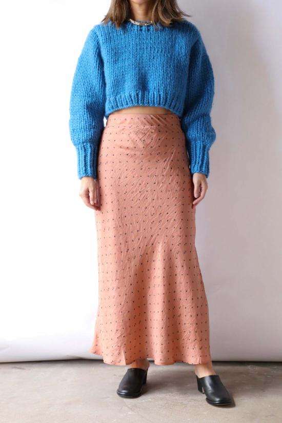  알릭스 오브 보헤미아 롱 스커트 리라 실크 스커트 에이스 - ALIX OF BOHEMIA