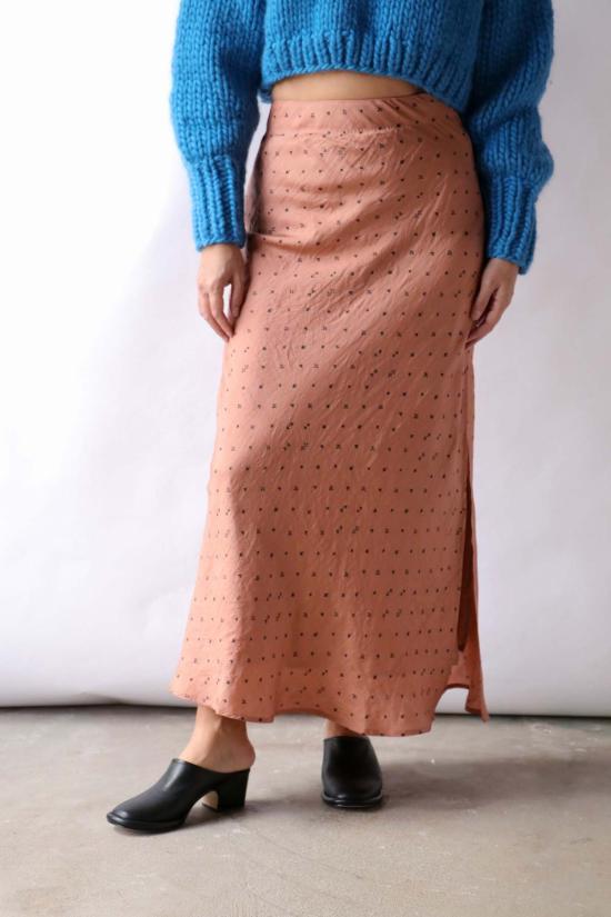  알릭스 오브 보헤미아 롱 스커트 리라 실크 스커트 에이스 - ALIX OF BOHEMIA