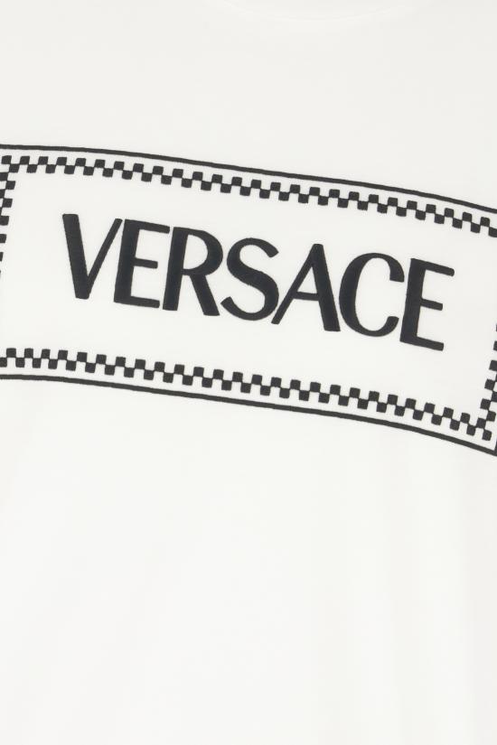  베르사체 반팔 티셔츠 10116941A08584 1W000 OPTICAL WHITE - VERSACE