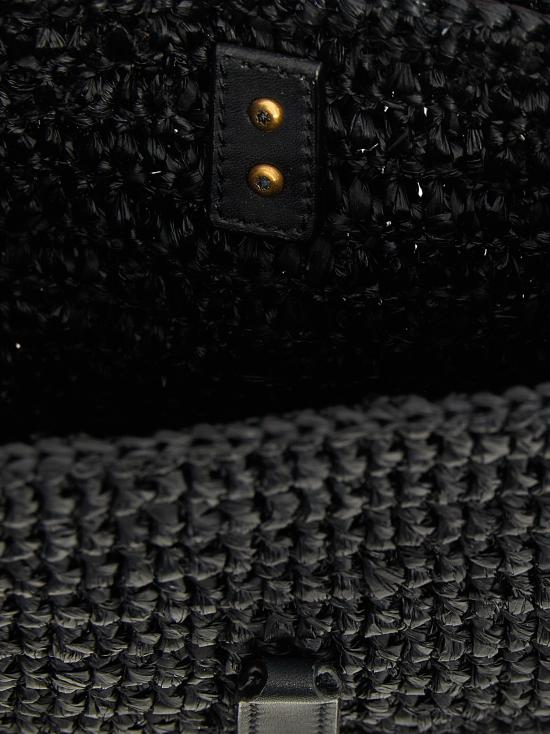 26SS 생로랑 르 37 샤이니 레더백 742680GAAFB1000 Black - SAINT LAURENT