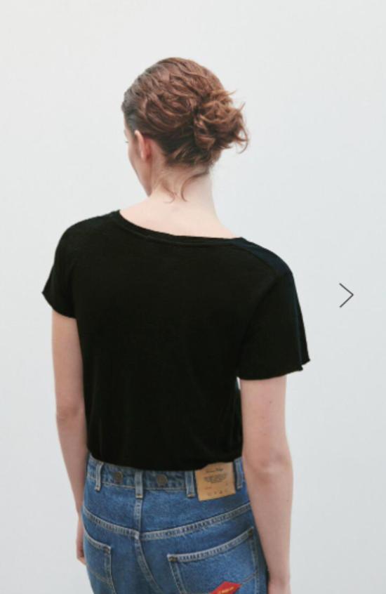  아메리칸 빈티지 반팔 티셔츠 잭슨빌 반팔 V넥 티셔츠 - AMERICAN VINTAGE