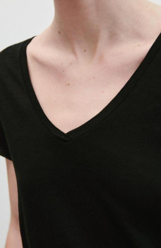  아메리칸 빈티지 반팔 티셔츠 잭슨빌 반팔 V넥 티셔츠 - AMERICAN VINTAGE