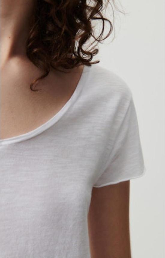  아메리칸 빈티지 반팔 티셔츠 잭슨빌 반팔 V넥 티셔츠 - AMERICAN VINTAGE