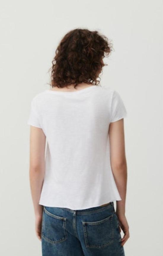  아메리칸 빈티지 반팔 티셔츠 잭슨빌 반팔 V넥 티셔츠 - AMERICAN VINTAGE