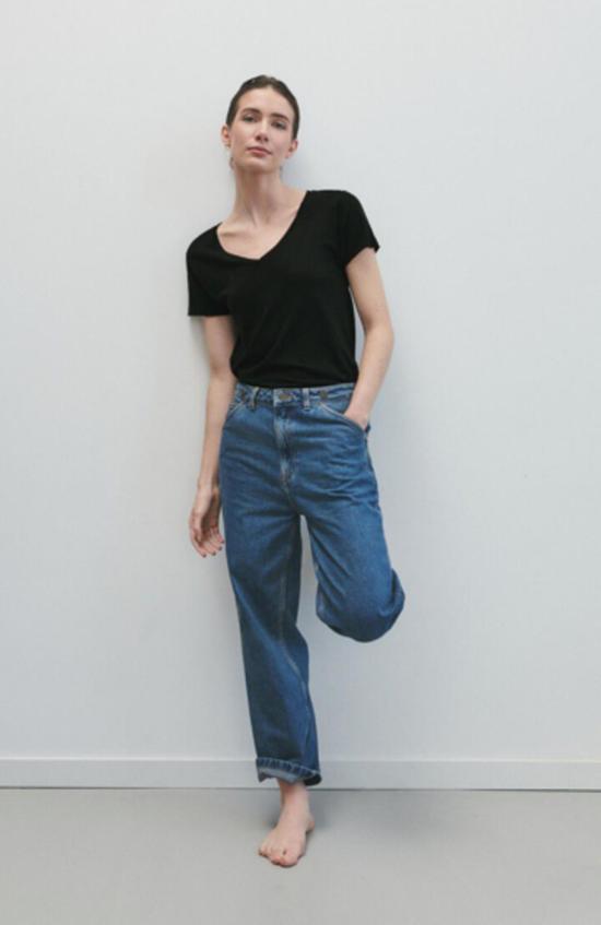  아메리칸 빈티지 반팔 티셔츠 잭슨빌 반팔 V넥 티셔츠