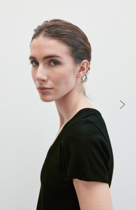  아메리칸 빈티지 반팔 티셔츠 잭슨빌 반팔 V넥 티셔츠 - AMERICAN VINTAGE