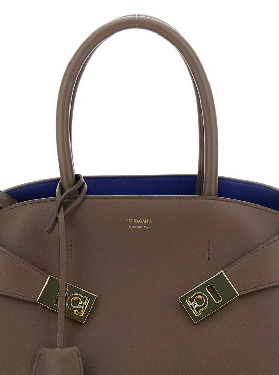 25FW 살바토레 페라가모 토트백 2156080771867 Brown - SALVATORE FERRAGAMO