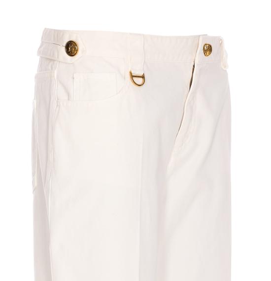 25SS 끌로에 스트레이트 팬츠 25SPA12365 107 White - CHLOE