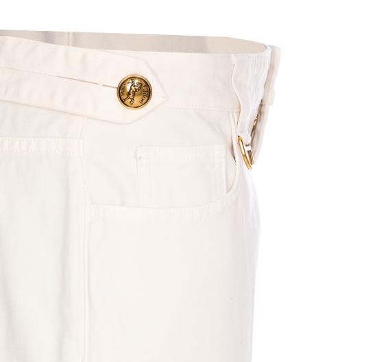 25SS 끌로에 스트레이트 팬츠 25SPA12365 107 White - CHLOE