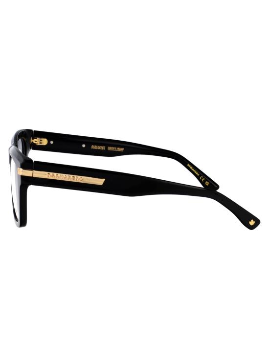 26SS 디스퀘어드2 안경 D2 0163 807 black - DSQUARED2
