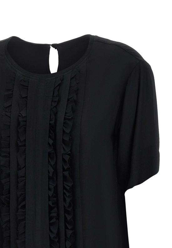 25SS 카오스 블라우스 RP1NT073 0001 Black - KAOS