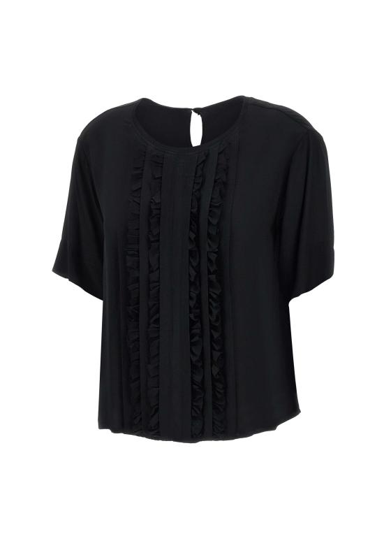 25SS 카오스 블라우스 RP1NT073 0001 Black