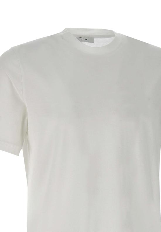 25SS 딕탁 반팔 티셔츠 DK87114 BIANCO WHITE - DIKTAK