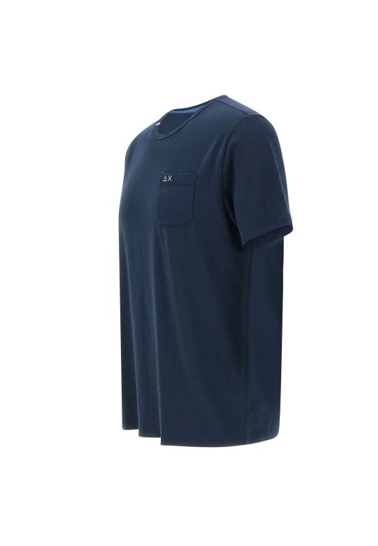 25SS 썬 68 반팔 티셔츠 T35101 07 Blue - SUN 68