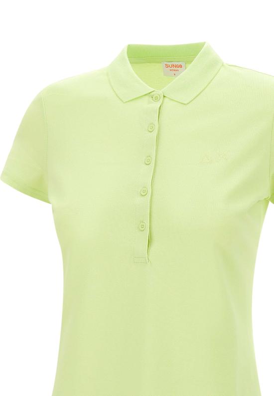 25SS 썬 68 폴로 티셔츠 A35201 32 Yellow - SUN 68