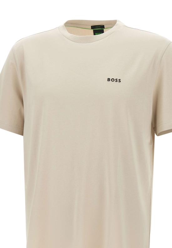 25SS 보스 반팔 티셔츠 50506373 284 Beige - BOSS